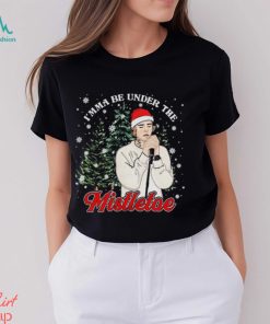 Official justin Bieber I’mma Be Under The Mistletoe Christmas Shirt