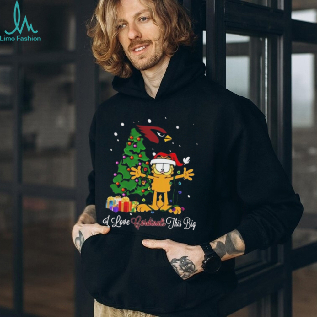 Official louisville Cardinals Garfield I Love Texans This Big Ugly Christmas T Shirt Official louisville Cardinals Garfield I Love Texans This Big Ugly Christmas T Shirt