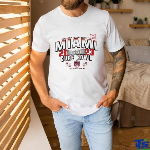 Official miami Redhawks 2023 Cure Bowl Redhawks Shirt