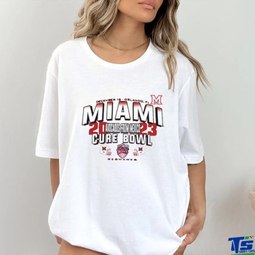 Official miami Redhawks 2023 Cure Bowl Redhawks Shirt