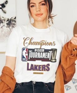 Official nBA In Season Tournament Los Angeles Lakers Champions 2023 Shirt