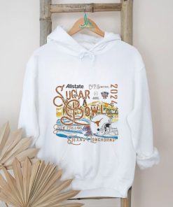 Official official Texas Longhorns 2024 Allstate Sugar Bowl Retro Shirt