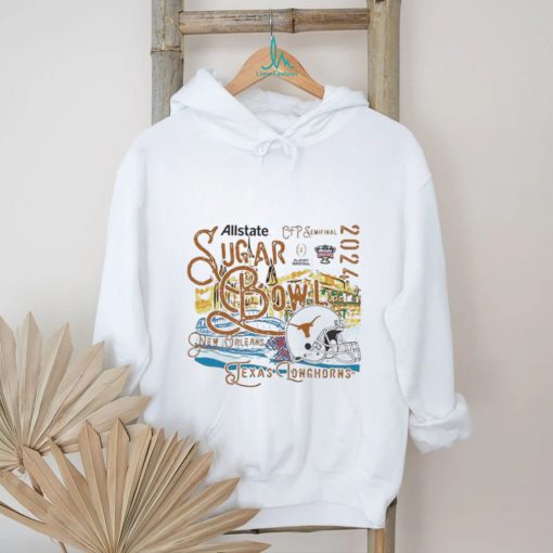 Official official Texas Longhorns 2024 Allstate Sugar Bowl Retro Shirt