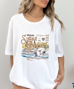 Official official Texas Longhorns 2024 Allstate Sugar Bowl Retro Shirt