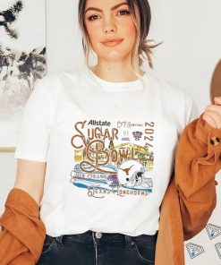 Official official Texas Longhorns 2024 Allstate Sugar Bowl Retro Shirt