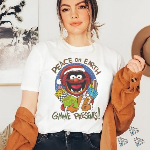 Official peace On Earth Gimme Presents T Shirt