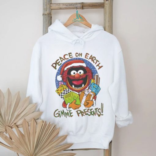 Official peace On Earth Gimme Presents T Shirt