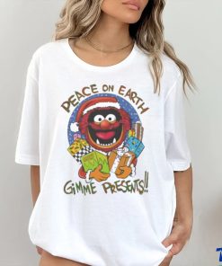 Official peace On Earth Gimme Presents T Shirt