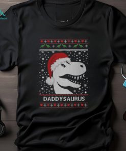 Official santa Daddy Saurus Ugly Christmas 2023 T Shirt