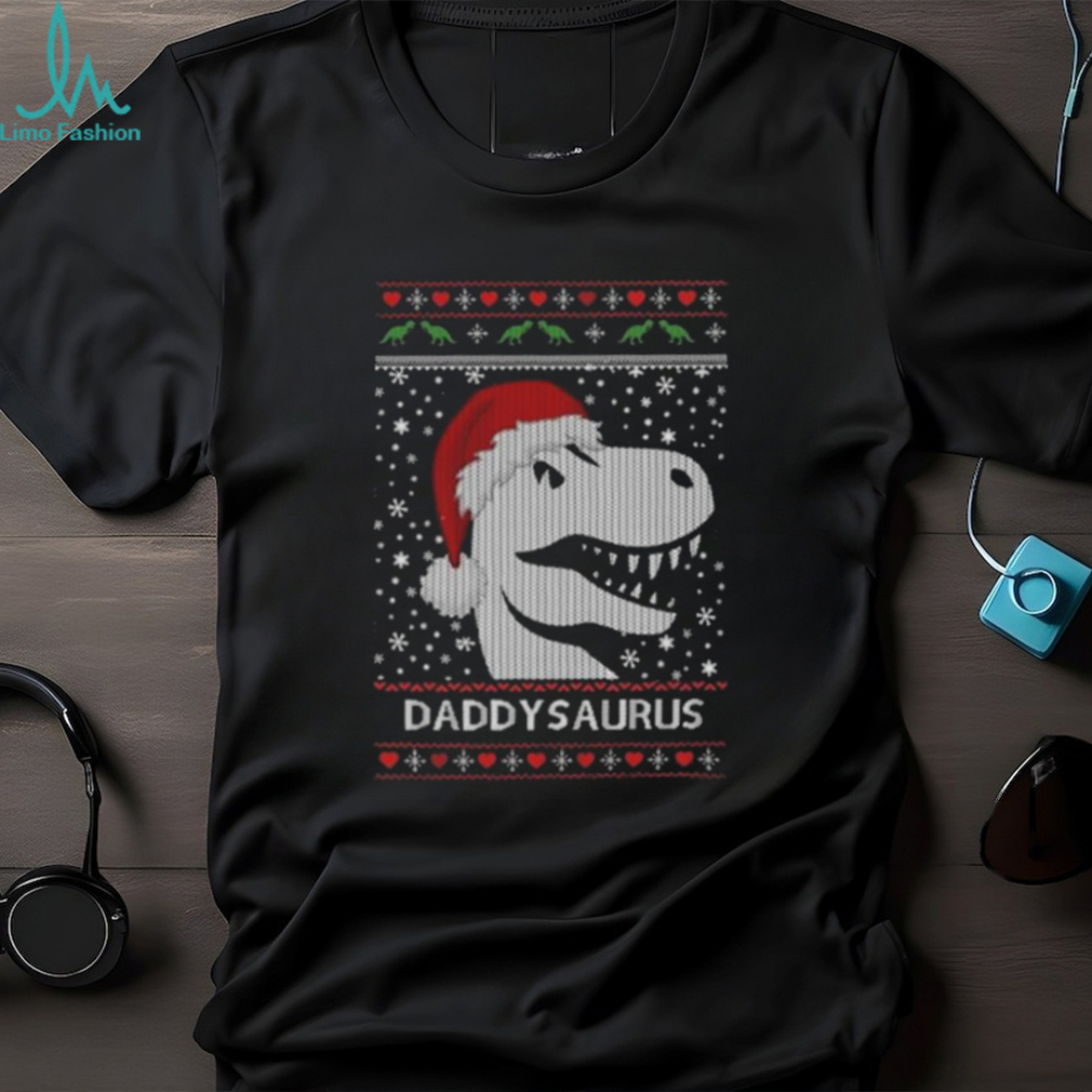 Official santa Daddy Saurus Ugly Christmas 2023 T Shirt Official santa Daddy Saurus Ugly Christmas 2023 T Shirt