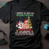 Official dachshund Baby Walk Through The Christmas Snow T Shirt