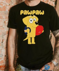Official shannon Sharpe Wearing Pawpaw Lucky Bluey Shirt