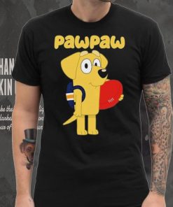 Official shannon Sharpe Wearing Pawpaw Lucky Bluey Shirt