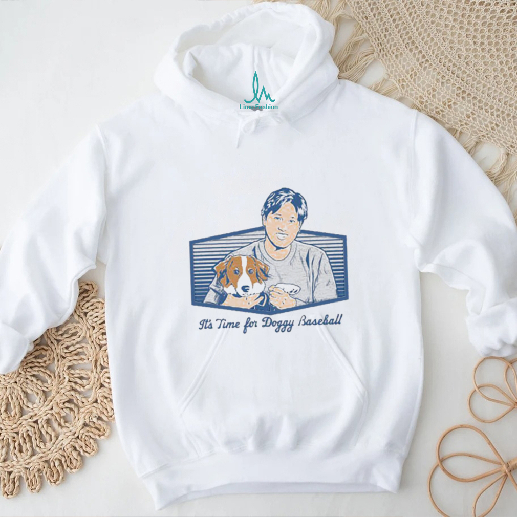 Official shohei Ohtani It’s Time For Doggy Baseball Shirt Official shohei Ohtani It’s Time For Doggy Baseball Shirt