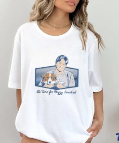 Official shohei Ohtani It’s Time For Doggy Baseball Shirt, hoodie, sweater, long sleeve and tank top Official shohei Ohtani It’s Time For Doggy Baseball Shirt