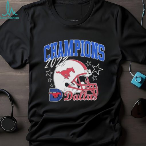 Official smu 2023 Football Champions Tee SMU Mustangs Shirt