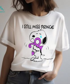 Official snoopy I still miss prince shirt