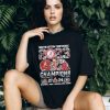 We Are Family Christmas Tree Santa Hat Xmas Elf Candy Cane T Shirt Black X Large