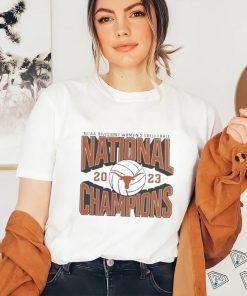 Official texas Longhorns Heather Gray 2023 NCAA Women’s Volleyball National Champions T Shirt