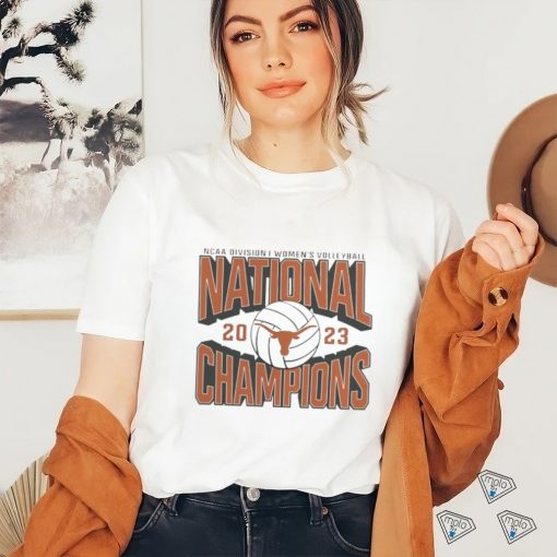 Official texas Longhorns Heather Gray 2023 NCAA Women’s Volleyball National Champions T Shirt