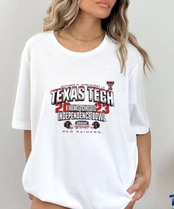 Official texas Tech Football Radiance Technologies Independence Bowl 2023 Shirt