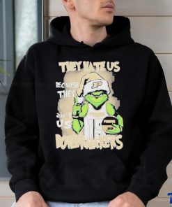 Official the Grinch They Hate Us Because Ain’t Us Purdue Boilermakers Christmas T Shirt