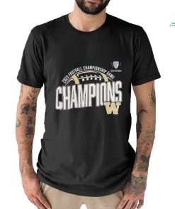 Official washington Huskies 2023 Pac 12 Football Conference Champions T Shirt