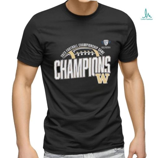 Official washington Huskies 2023 Pac 12 Football Conference Champions T Shirt