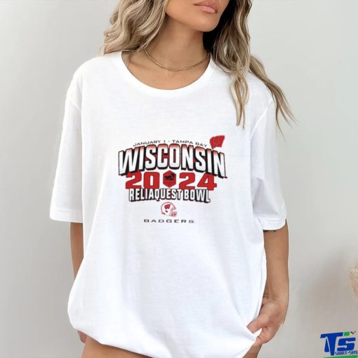 Official wisconsin Badgers 2023 Reliaquest Bowl Badgers Shirt