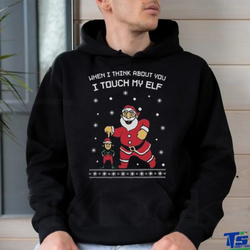 Official ‘I Touch My Elf’ Ugly Christmas shirt