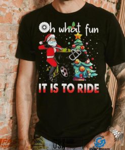 Oh What Fun It Is To Ride Christmas ATV Bike 4 Wheelers Quad Racing Christmas Tree Shirt, hoodie, sweater, long sleeve and tank top Oh What Fun It Is To Ride Christmas ATV Bike 4 Wheelers Quad Racing Christmas Tree Shirt