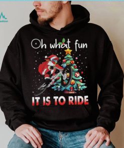 Oh What Fun It Is To Ride Christmas BMX Bike Christmas Tree Shirt