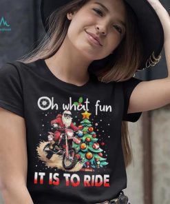 Oh What Fun It Is To Ride Christmas Dirt Bike Motocross Christmas Tree Shirt, hoodie, sweater, long sleeve and tank top Oh What Fun It Is To Ride Christmas Dirt Bike Motocross Christmas Tree Shirt