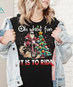 Oh What Fun It Is To Ride Christmas Dirt Bike Motocross Christmas Tree Shirt, hoodie, sweater, long sleeve and tank top Oh What Fun It Is To Ride Christmas Dirt Bike Motocross Christmas Tree Shirt