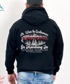 Oh when the Southerners Go marching in New Orleans Bowl December 16 2023 shirt