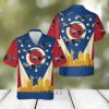 Buffalo Bills Floral With And Blue Summer Hawaiian Shirt