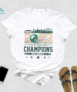Ohio Bobcats 2023 Myrtle Beach Bowl Champions Helmet shirt, hoodie, sweater, long sleeve and tank top Ohio Bobcats 2023 Myrtle Beach Bowl Champions Helmet shirt