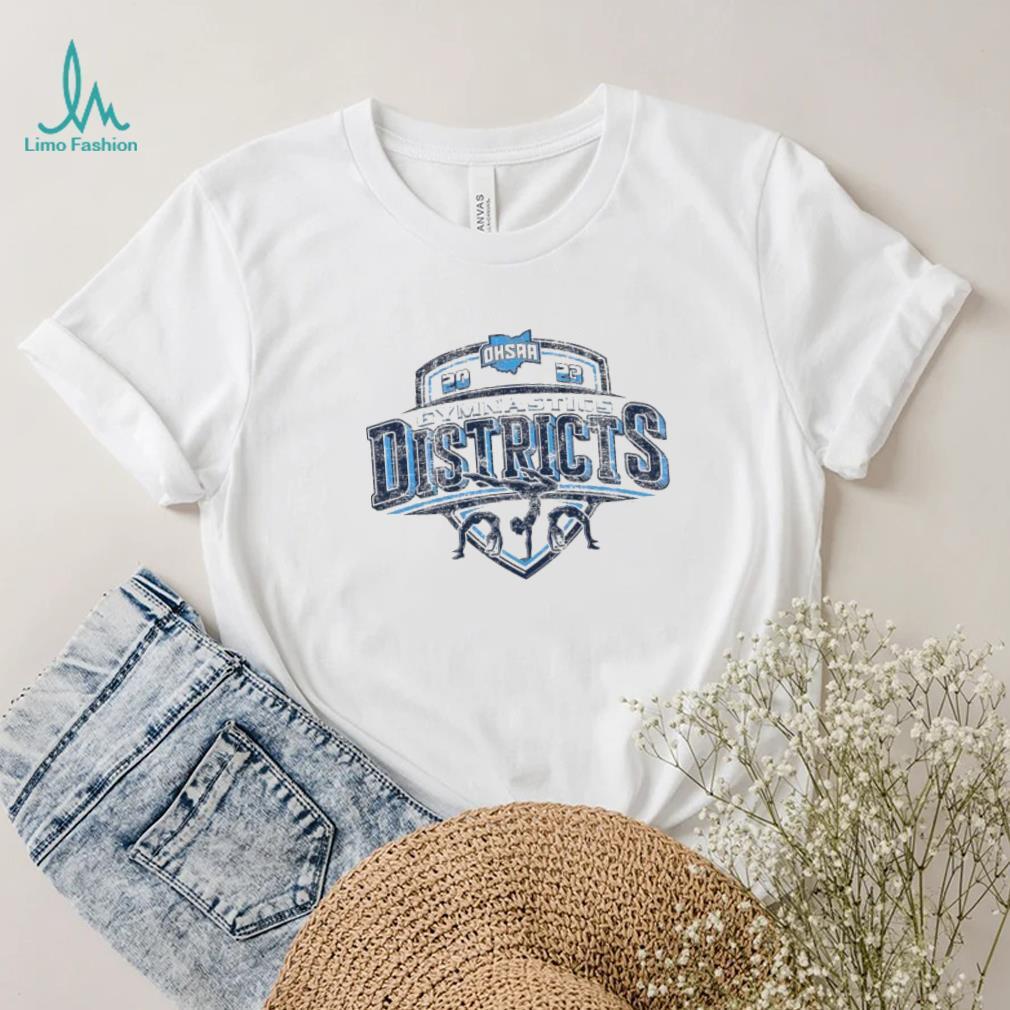 Ohio High School Athletic Association 2023 championships gymnastics districts shirt Ohio High School Athletic Association 2023 championships gymnastics districts shirt