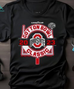 Ohio State Buckeyes 2023 Circle Cotton Bowl Bound T shirt