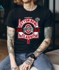 Ohio State Buckeyes 2023 Circle Cotton Bowl Bound T shirt