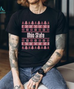 Ohio State Buckeyes Holiday Christmas Tree T Shirt