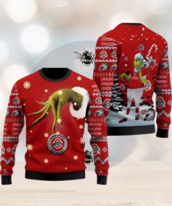 Ohio State Buckeyes Team GrinchUgly Christmas Sweater Cute Christmas Gift