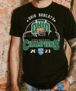Ohio bobcats are the myrtle beach bowl 2023 champions shirt