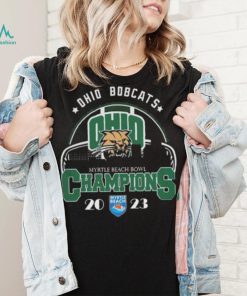 Ohio bobcats are the myrtle beach bowl 2023 champions shirt