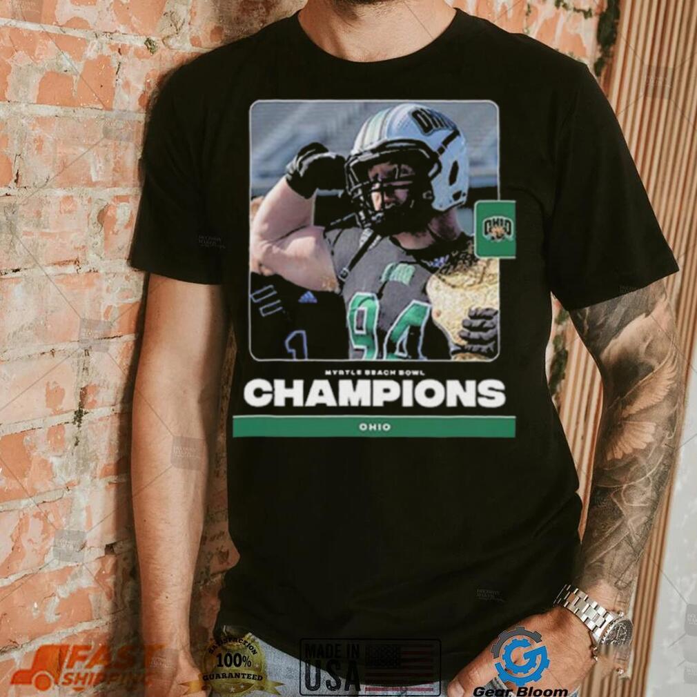Ohio has back to back 10 wins seasons for the first time in program history after winning 2023 the myrtle beach bowl shirt Ohio has back to back 10 wins seasons for the first time in program history after winning 2023 the myrtle beach bowl shirt