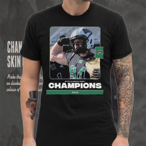 Ohio has back to back 10 wins seasons for the first time in program history after winning 2023 the myrtle beach bowl shirt