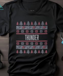 Oklahoma City Thunder Holiday Christmas Tree T Shirt