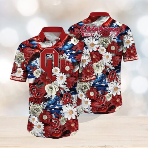 Oklahoma Sooners NCAA1 Hawaii Shirt Independence Day