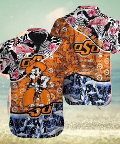 Oklahoma State Cowboys NCAA Souvenir Custom Name Men And Women Sports Teams Hawaiian Shirt Gift