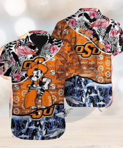 Oklahoma State Cowboys NCAA Souvenir Custom Name Men And Women Sports Teams Hawaiian Shirt Gift